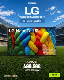 LG NanoCell 55NANO81A3A