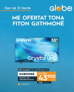 Samsung Crystal UHD 55" 2026